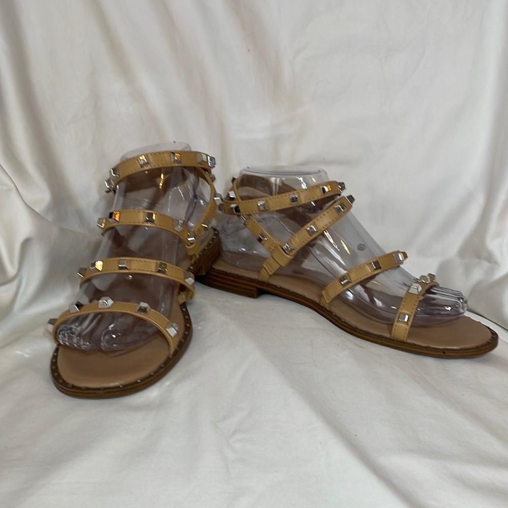 a new day Tan Gladiator Sandals